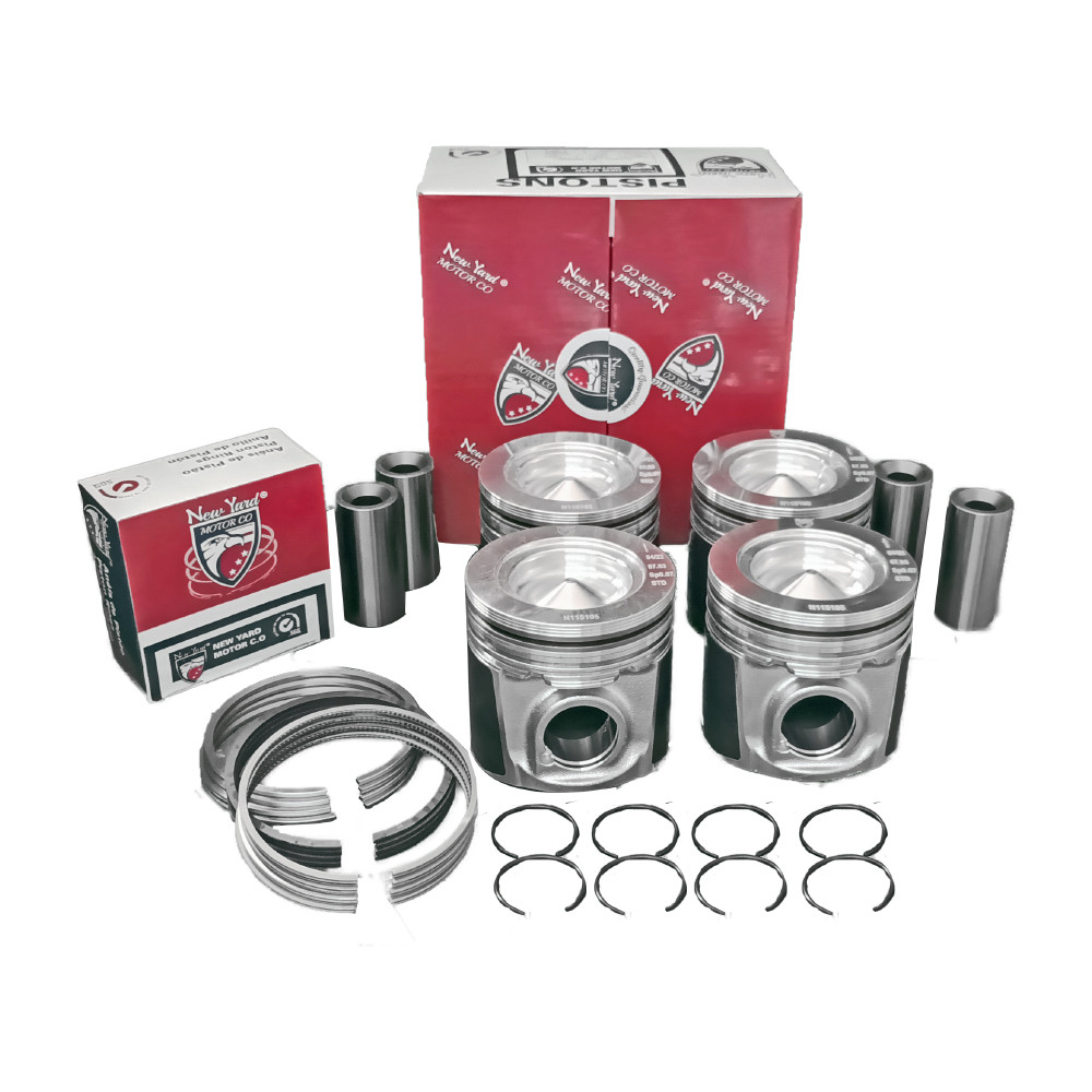 Juego pistones Fiat Ducato 2.3 Con anillos standard - diametro 88mm - espesor anillos 2.5x2x2.mm