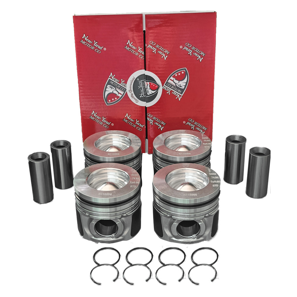Juego pistones con anillos Ford Ecosport 1.5 Standar - diametro 75mm - espesor anillos 2.5x2x2mm