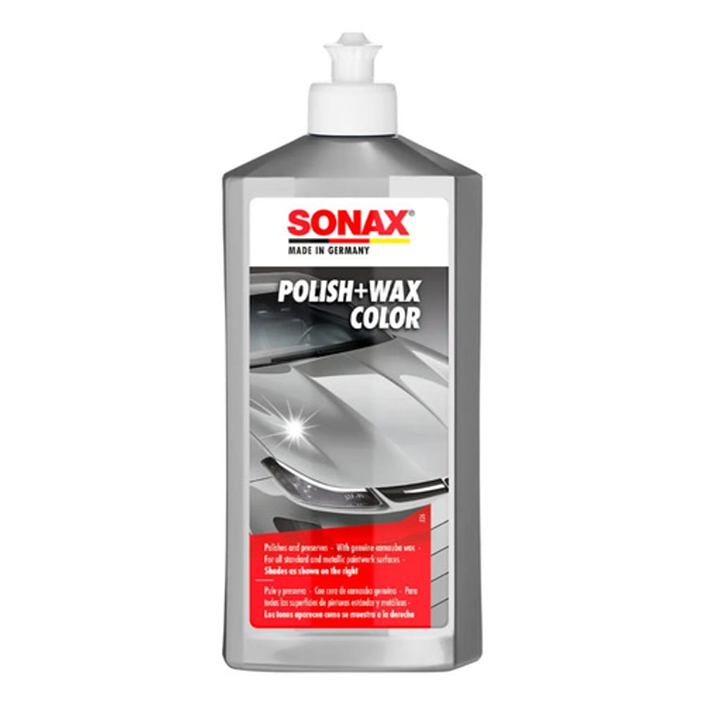 Sonax Polish & Wax Abrillantador Y Cera Color Gris 500 Ml