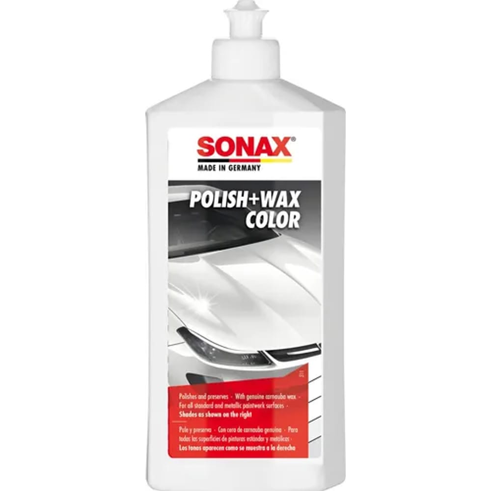 Sonax Polish & Wax Abrillantador Y Cera Color Blanco 500ml
