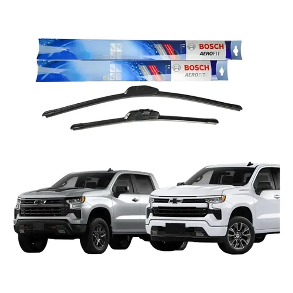 Plumillas Bosch Aerofit Para Chevrolet Silverado 2019-2025 Plumillas Silverado